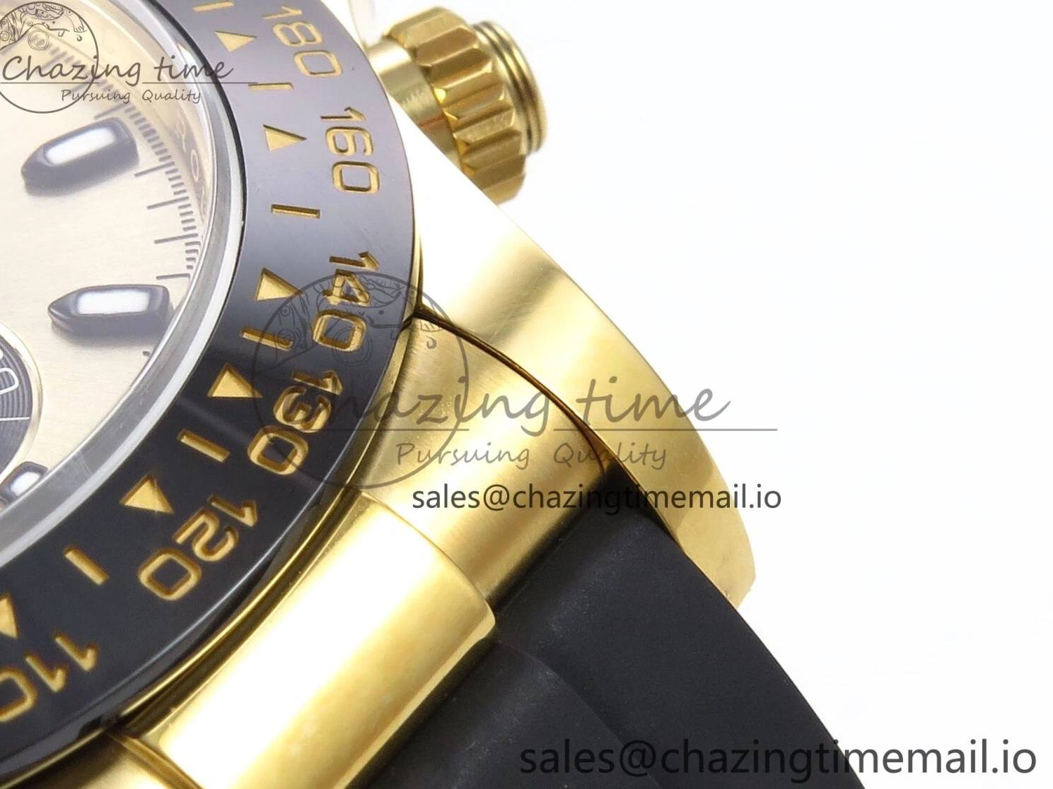 MiroTime 0901 Daytona 116518 VSF 1:1 Best Edition 904L Steel YG Dial on Oysterflex Strap DD Sustainable 1003